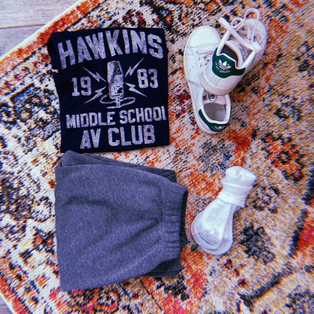 Hawkins middle school stranger things t shirt